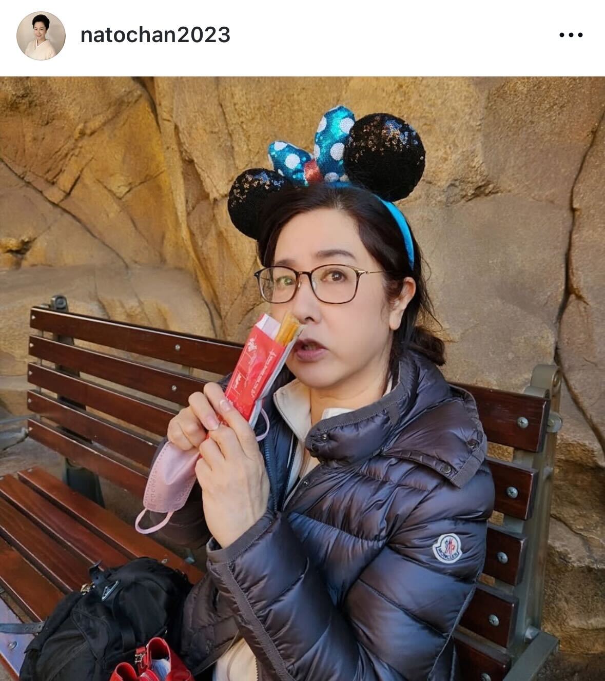 名取裕子のインスタグラムから