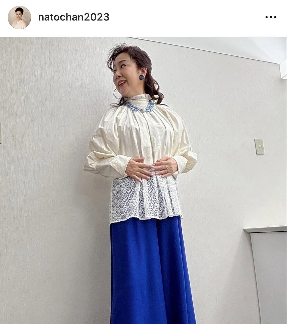 名取裕子のインスタグラムから