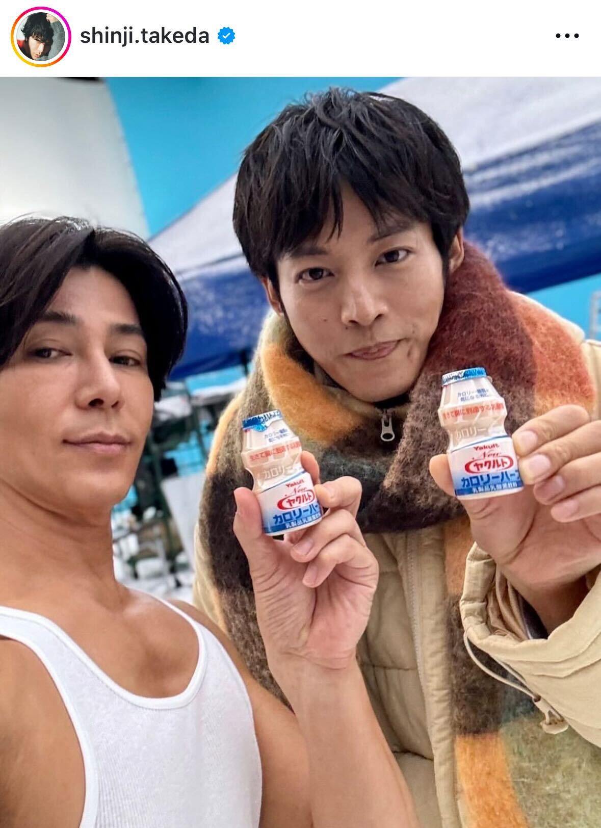 武田真治のインスタグラムから