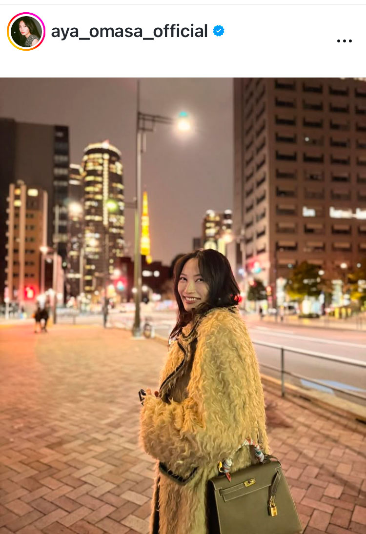 大政絢のインスタグラムから
