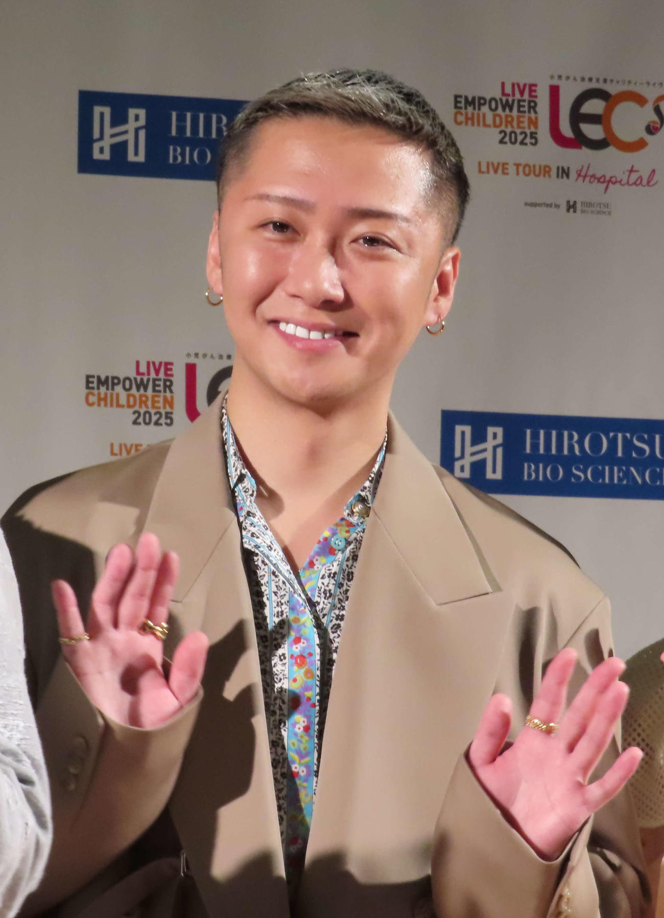 「LIVE EMPOWER CHILDREN 2025 LIVE TOUR IN HOSPITAL」に出演した大野雄大