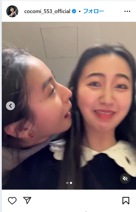 Cocomiのインスタグラムから