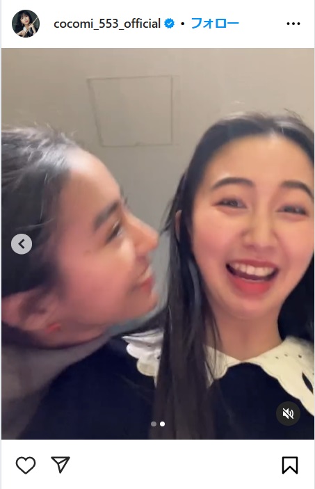 Cocomiのインスタグラムから