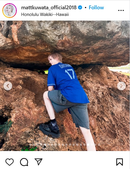 Matt Roseのインスタグラムから