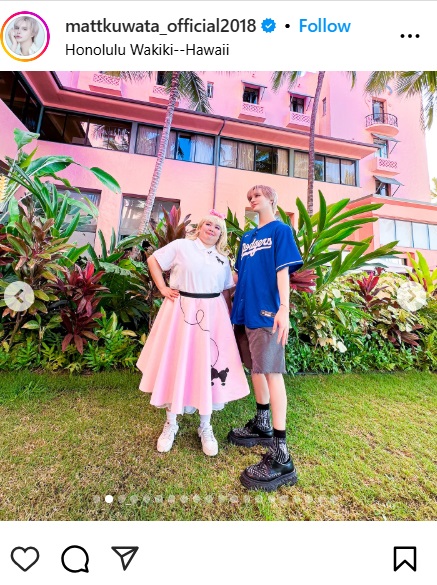 Matt Roseのインスタグラムから