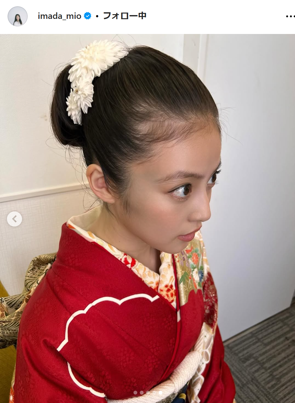 今田美桜のインスタグラムから
