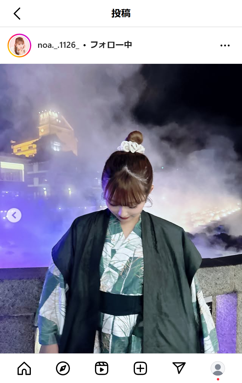 希空のインスタグラムから