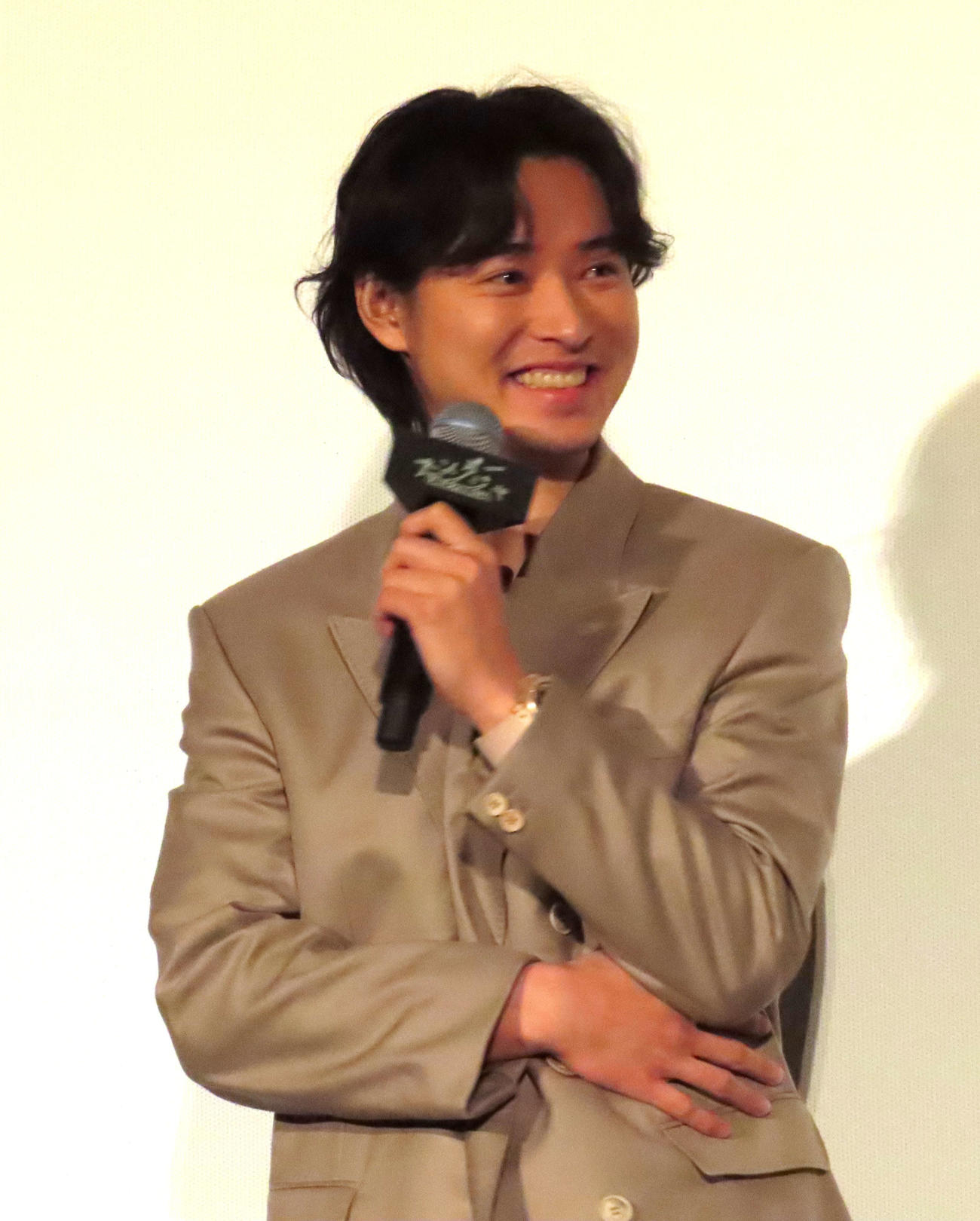 「アンダーニンジャ」（福田雄一監督）3大都市忍者行脚舞台あいさつに出席した山崎賢人