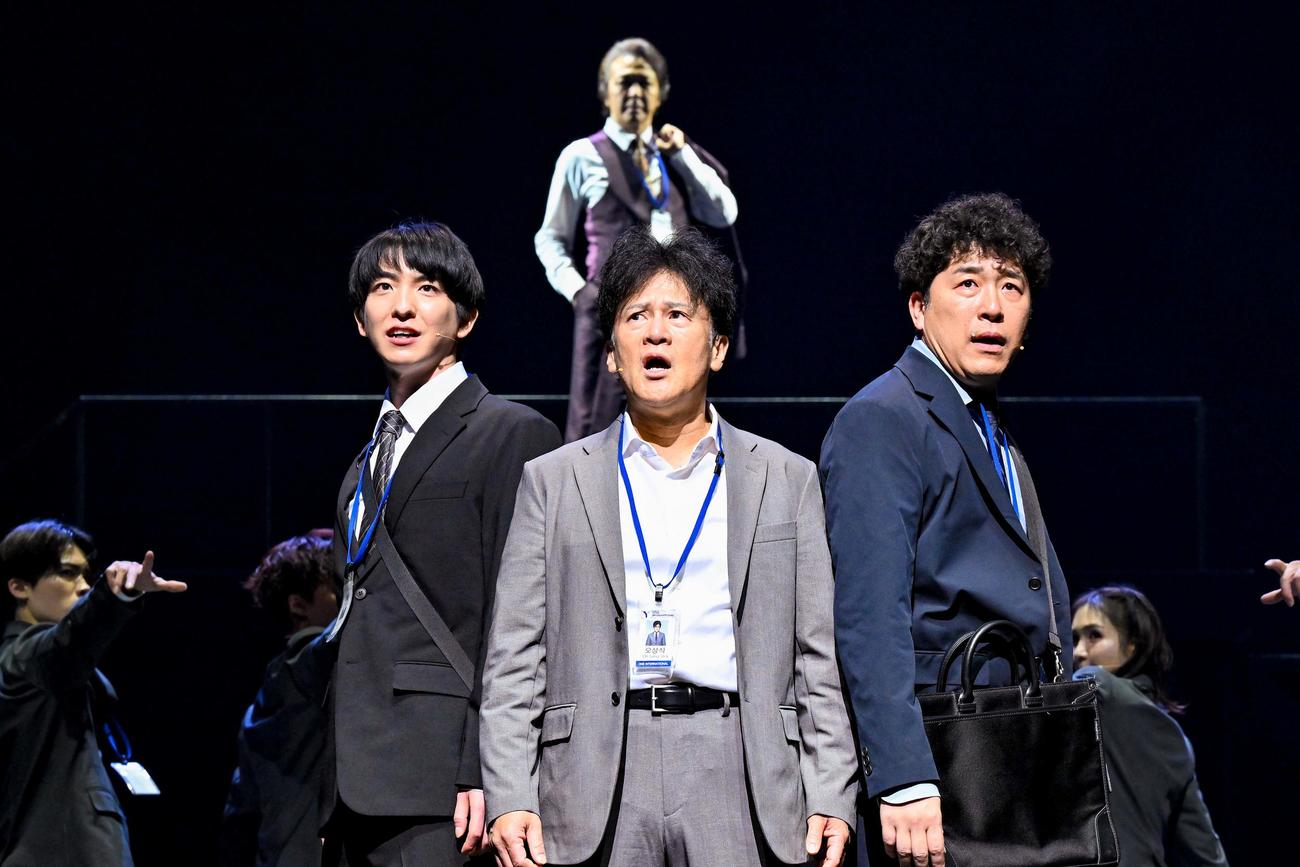 6日に東京公演初日を終えたミュージカル「ミセン」（撮影：河上良）