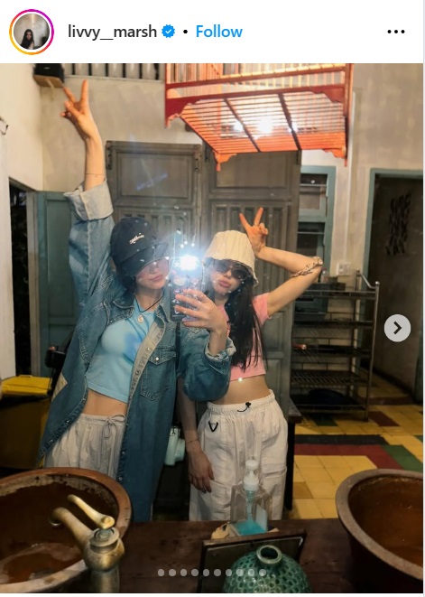 オリビア・マーシュのインスタから