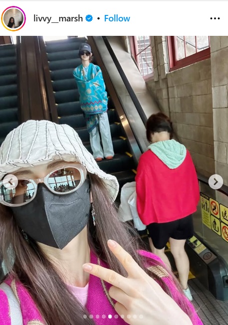 オリビア・マーシュのインスタから