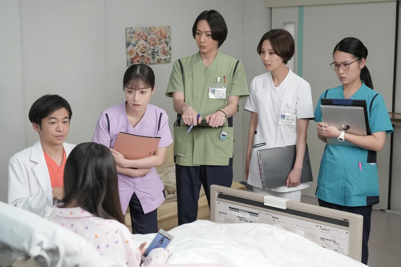 NHK連続テレビ小説「おむすび」の1場面（C）NHK