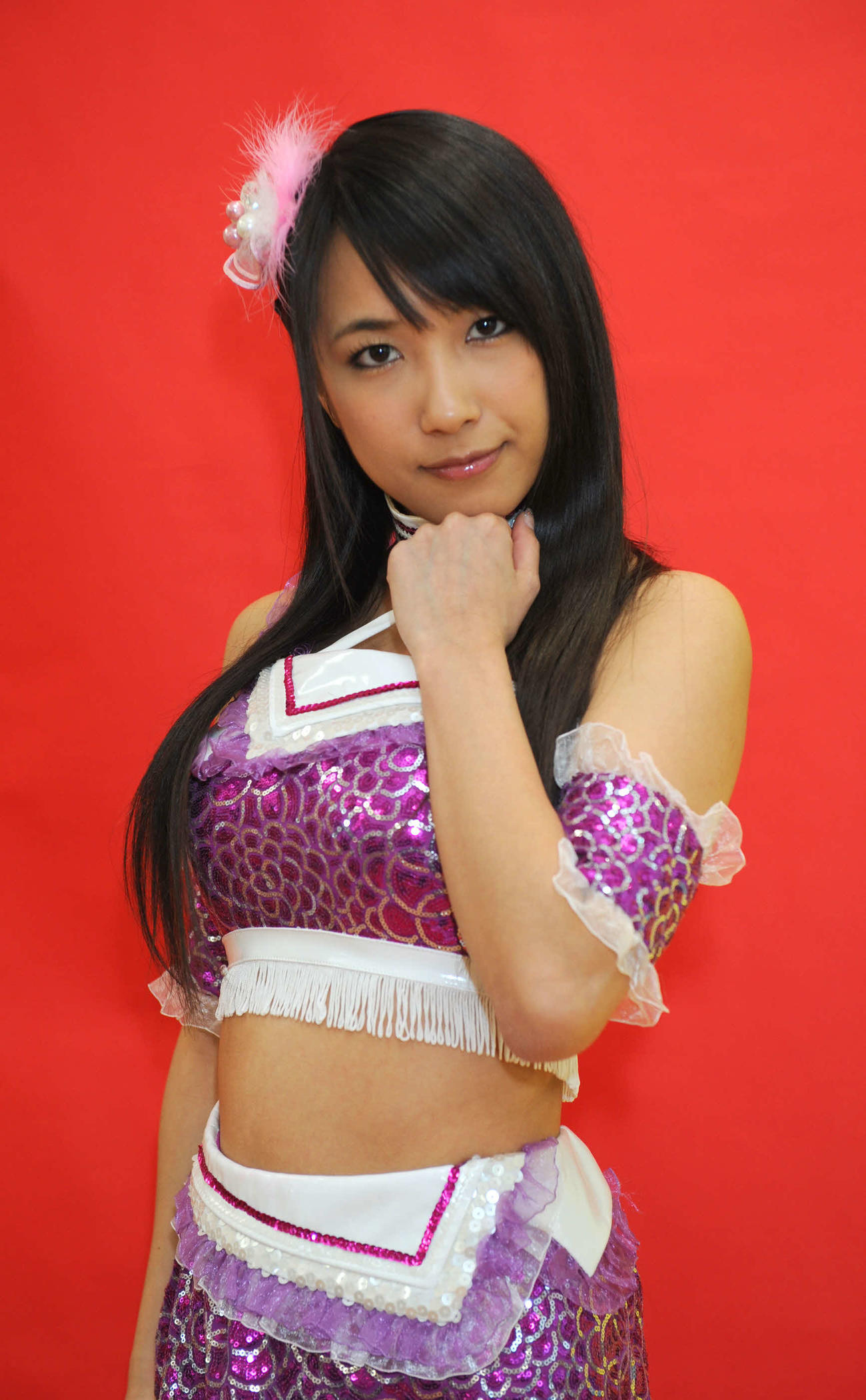 2011年4月、AKB48選抜総選挙に立候補するSKE48の佐藤聖羅