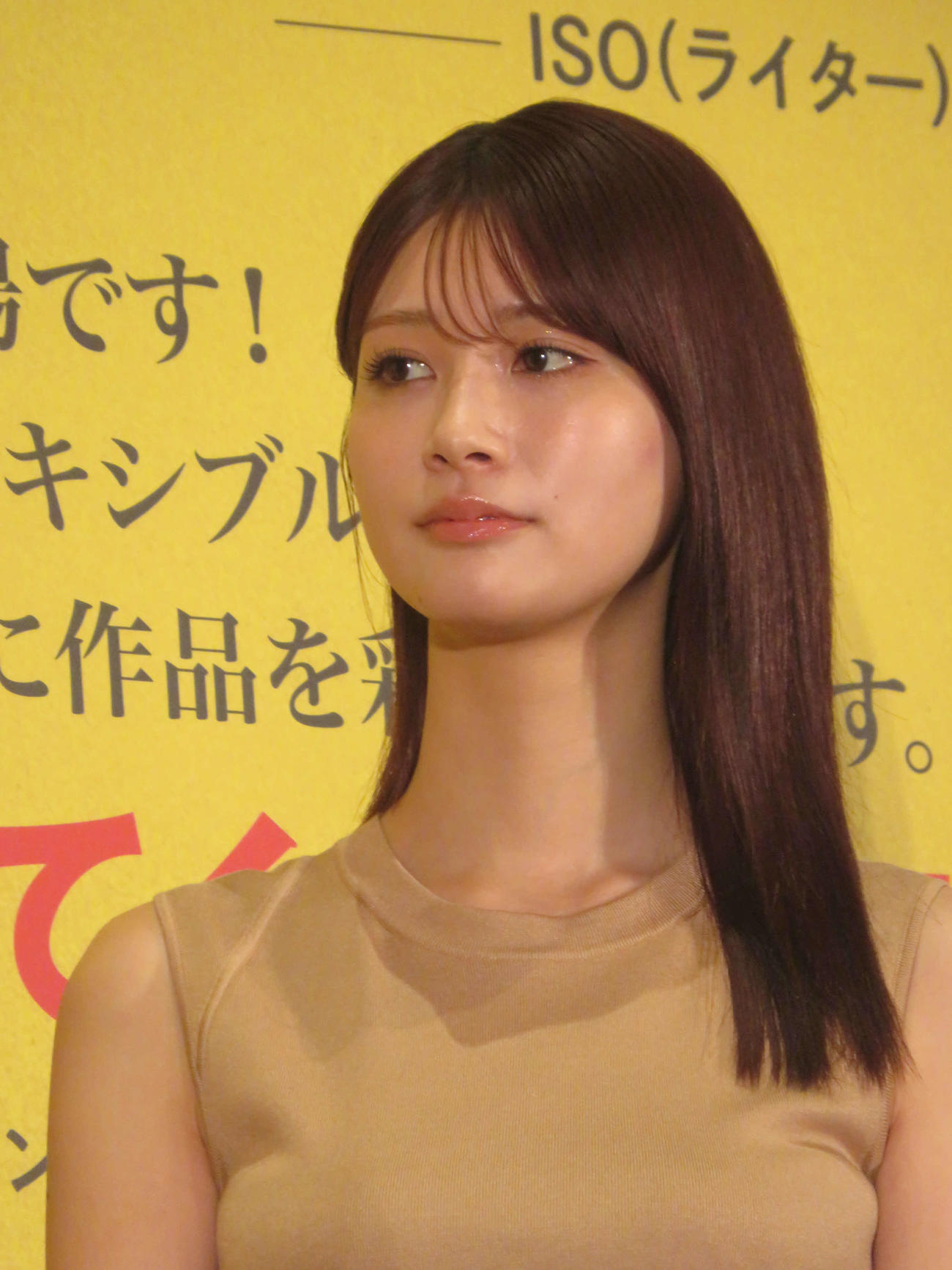 映画「ショウタイムセブン」公開記念舞台あいさつに出席した生見愛瑠