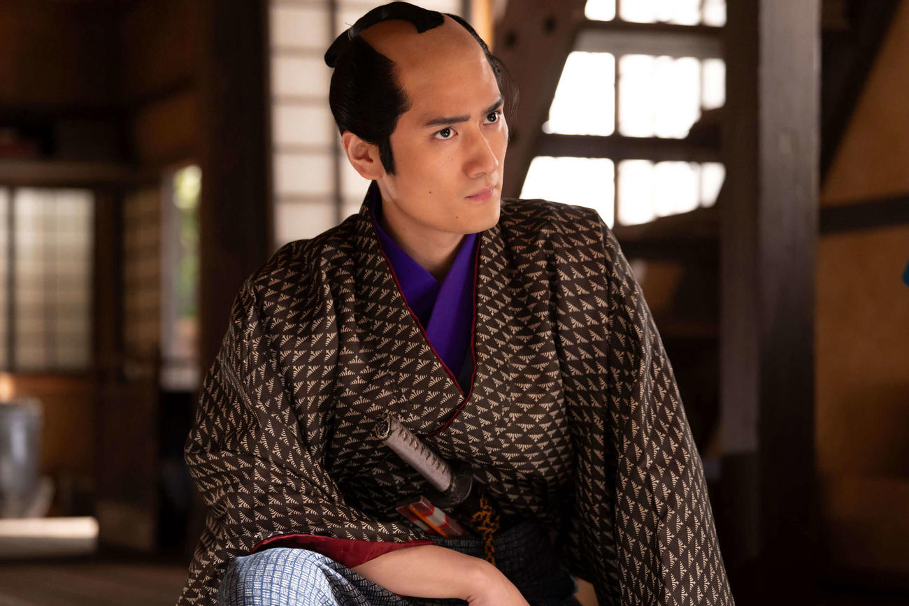 大河ドラマ「べらぼう～蔦重栄華乃夢噺～」で長谷川平蔵宣以を演じる中村隼人
