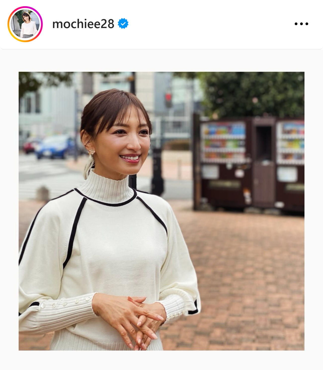 望月理恵のインスタグラムから