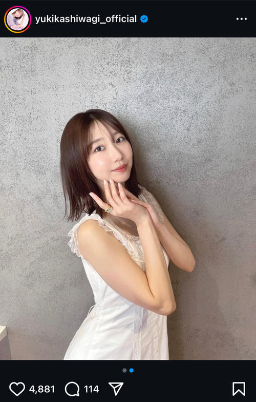 柏木由紀、ほぼ1キロ写真集お渡し会終え「はじめましての方もたくさん