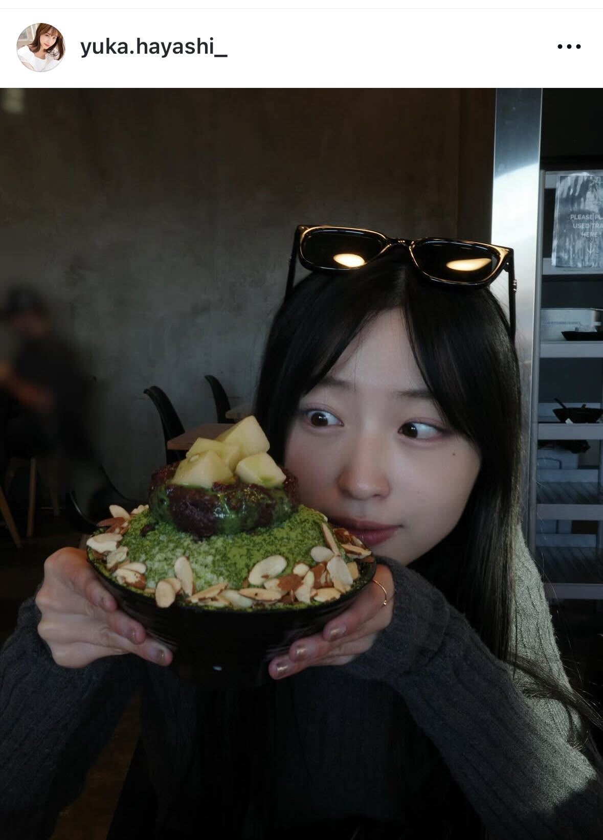 林佑香のインスタグラムから