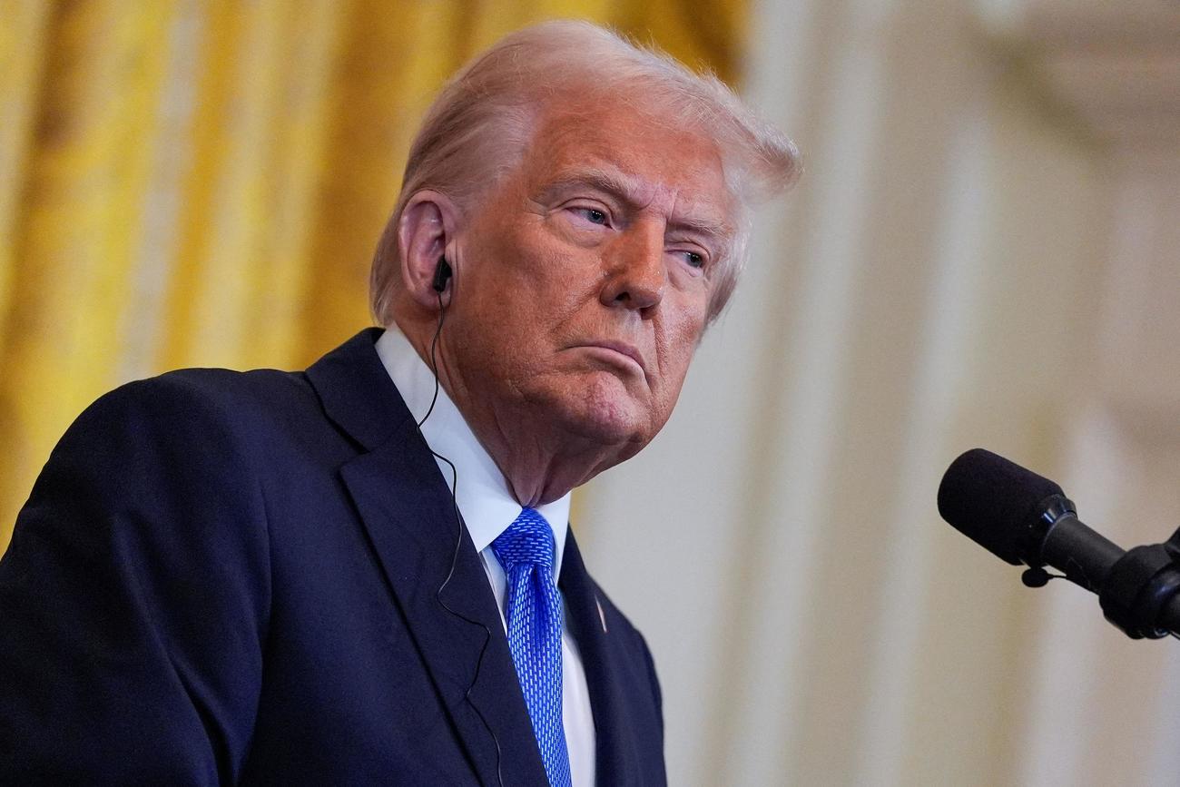 トランプ米大統領（2025年2月撮影、ロイター）
