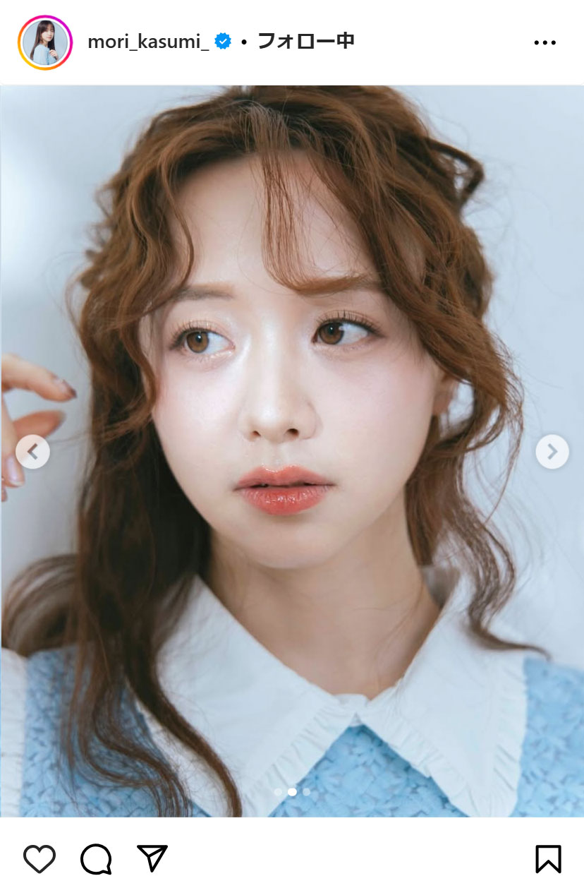 森香澄のインスタグラムから