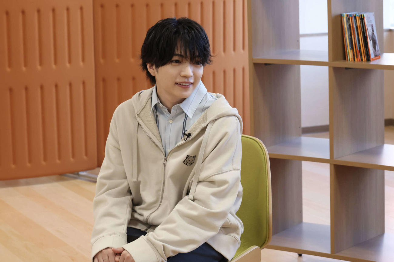 拓大・不破聖衣来と対談したなにわ男子の西畑大吾