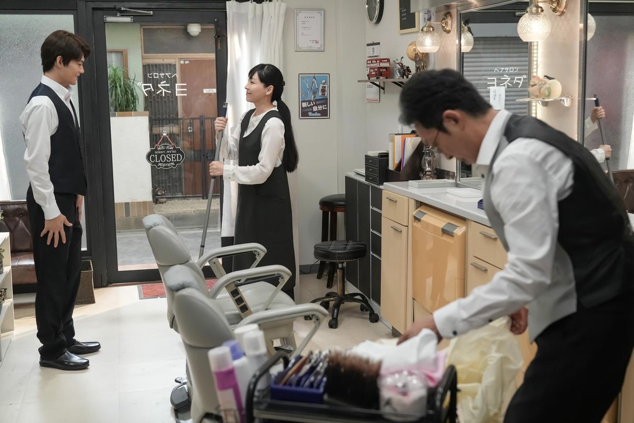 NHK連続テレビ小説「おむすび」の1場面（C）NHK