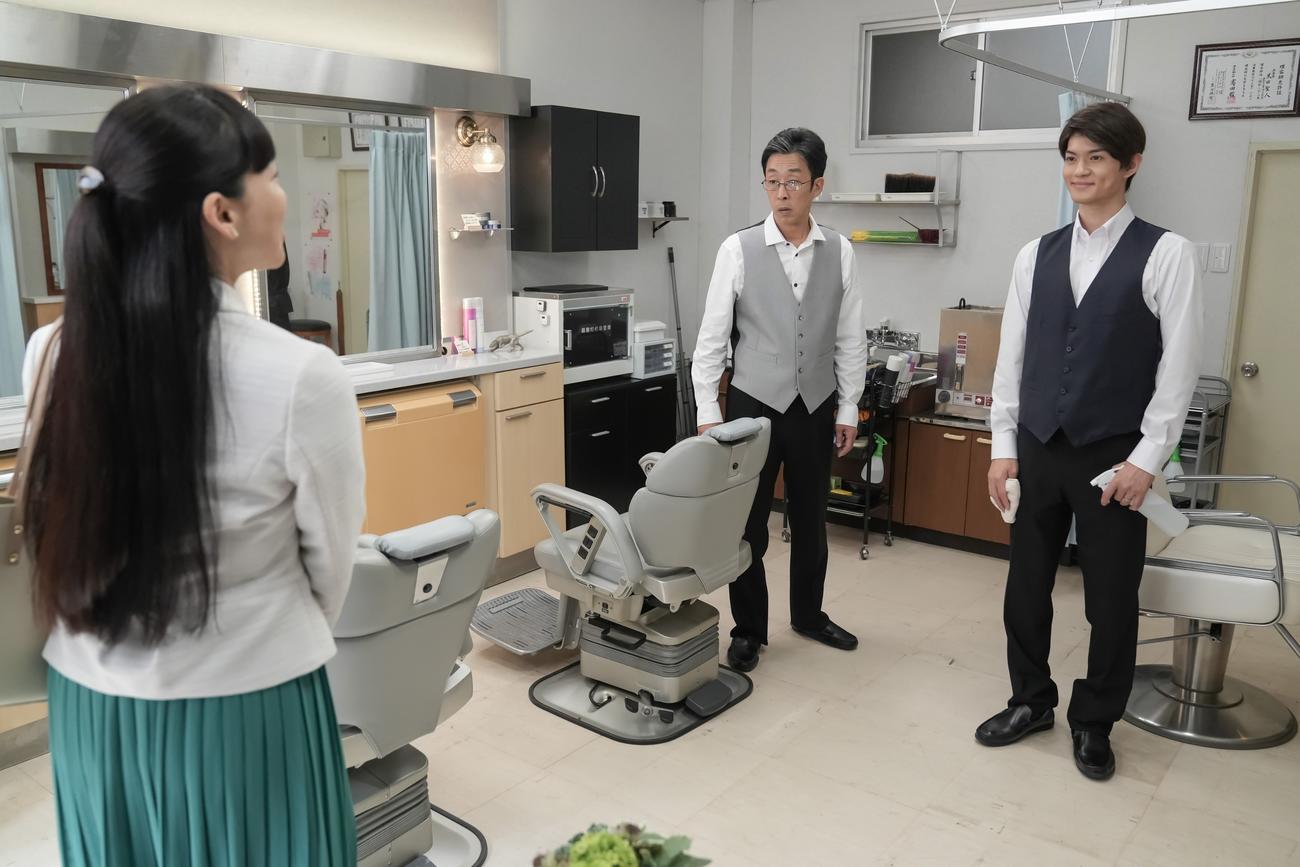 NHK連続テレビ小説「おむすび」の1場面（C）NHK