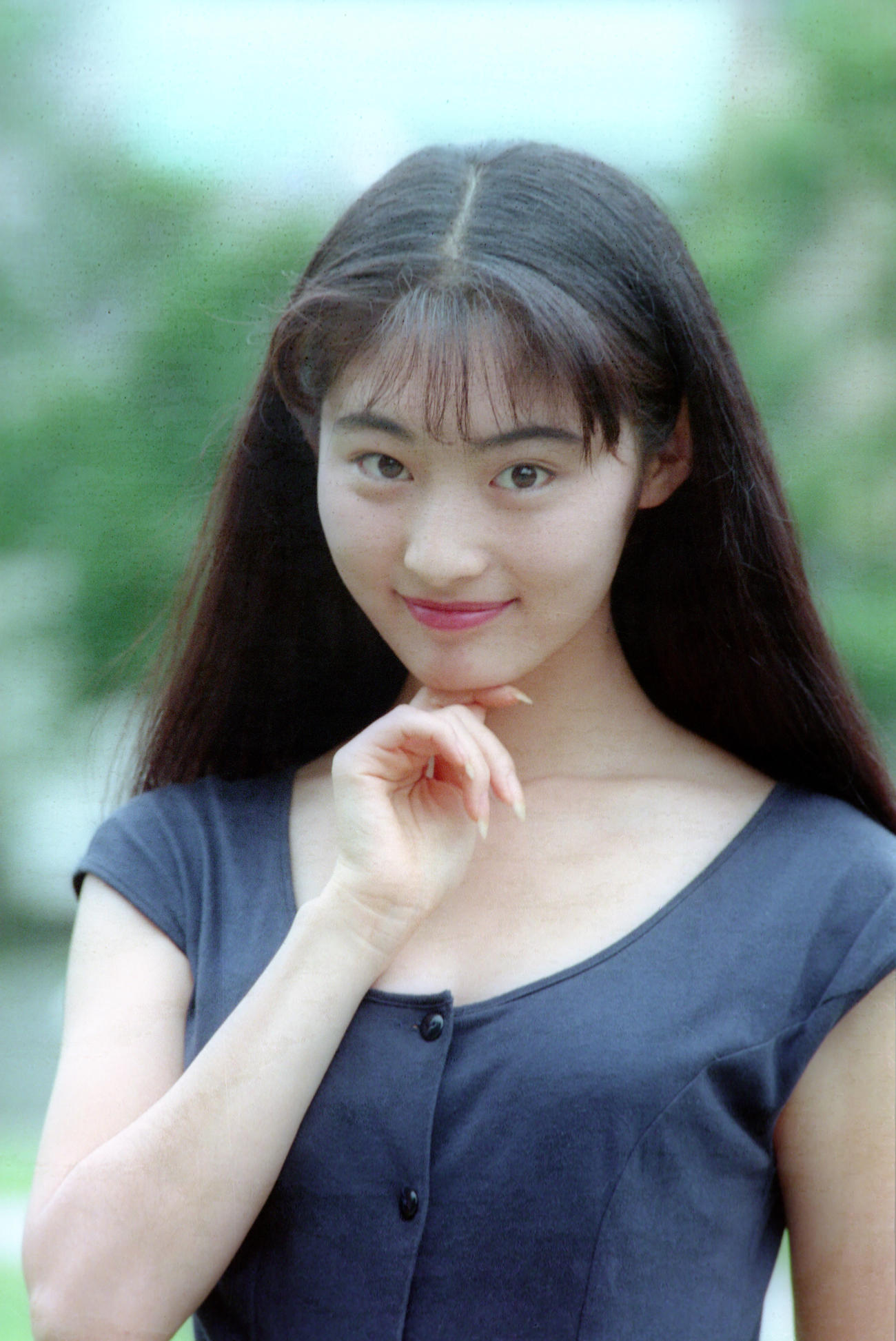 21歳当時の常盤貴子（1993年8月撮影）
