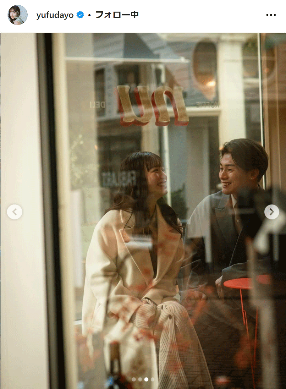 由布菜月のインスタグラムから