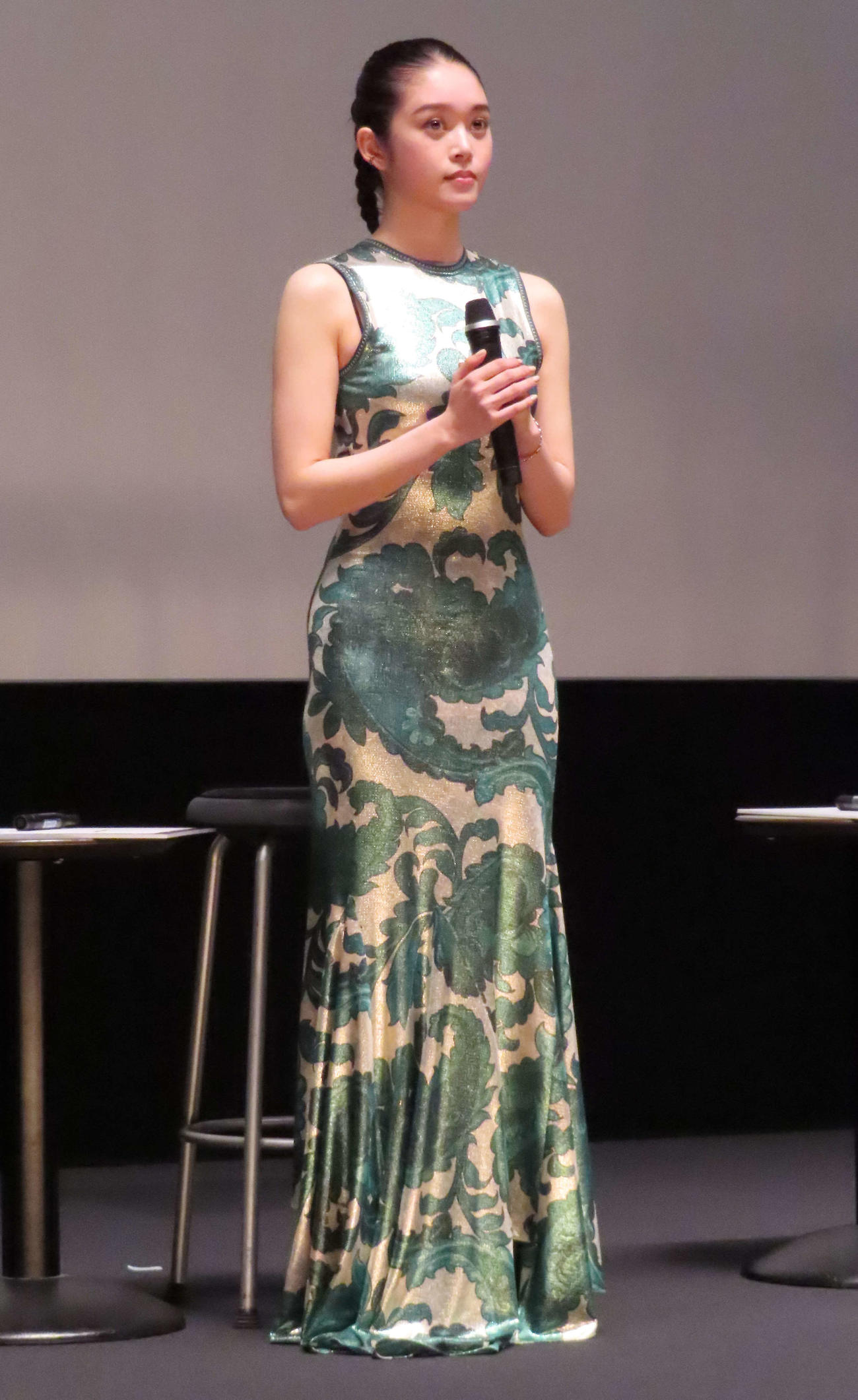 ドラマ「アポロの歌」1話先行上映＆トークイベントに出席した高石あかり