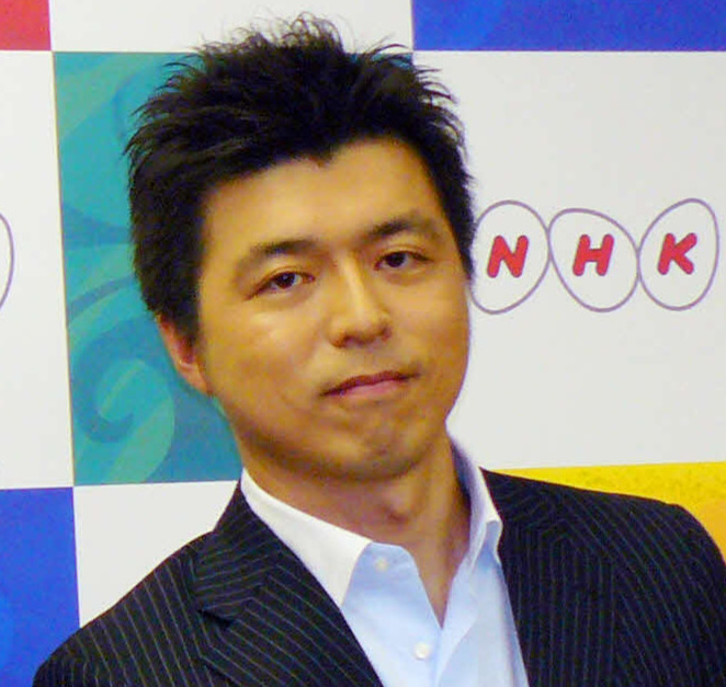 豊原謙二郎アナウンサー（2008年5月撮影）