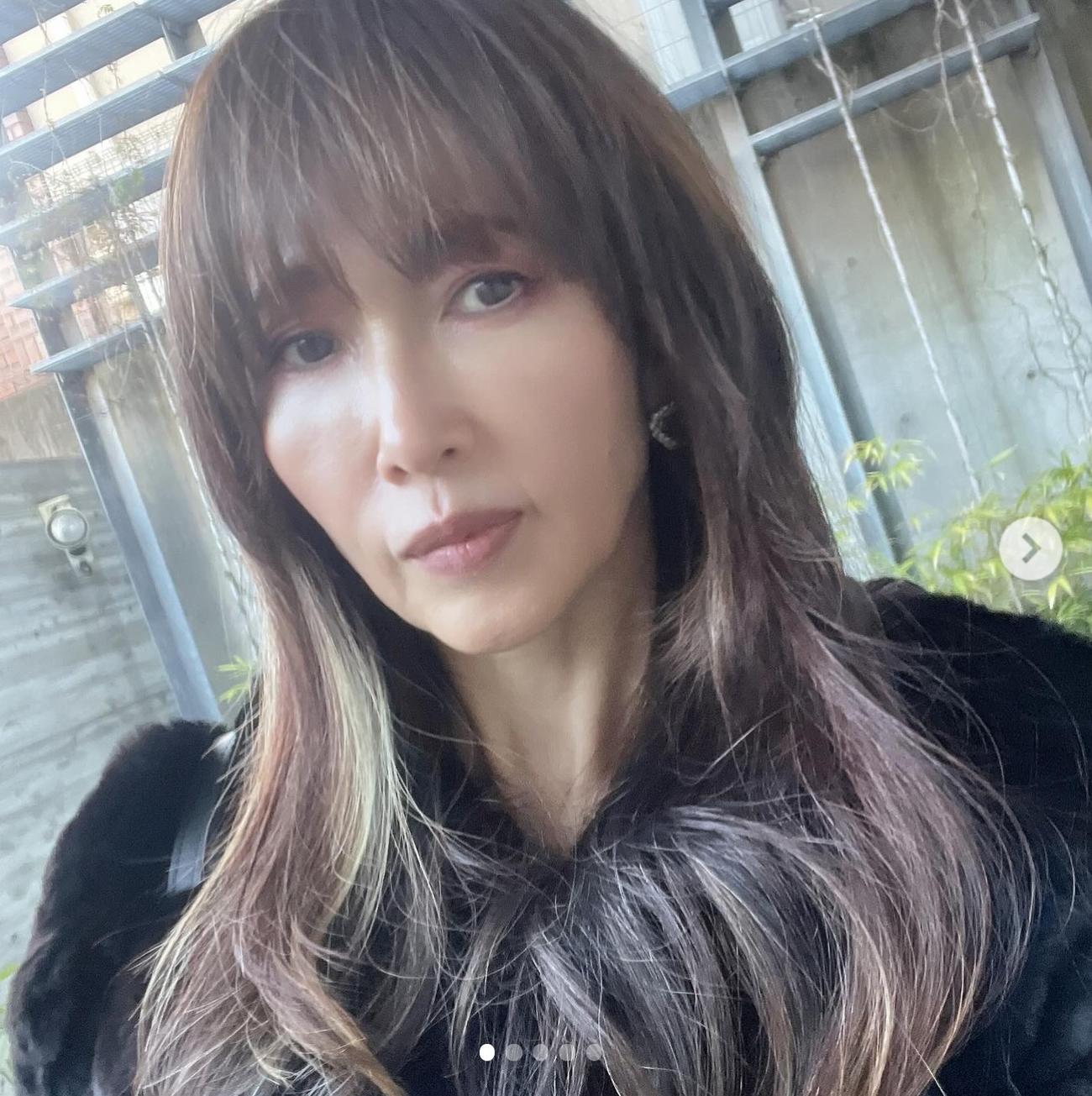 工藤静香のインスタグラムから