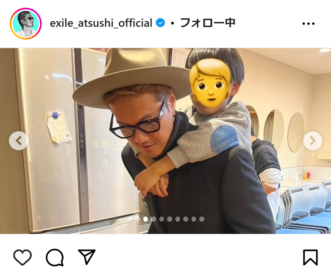 ATSUSHIのインスタグラムから