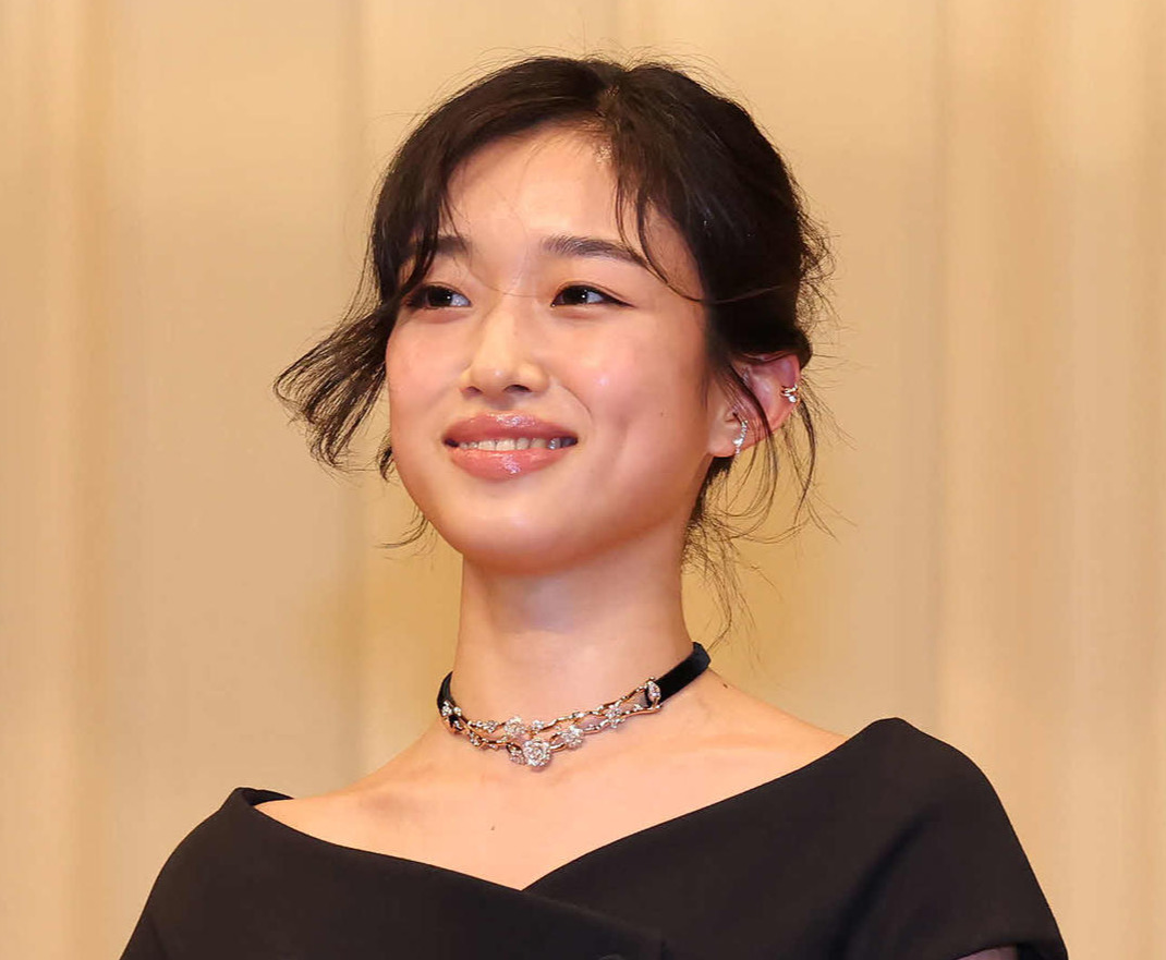 主演女優賞の河合優実（撮影・丹羽敏通）