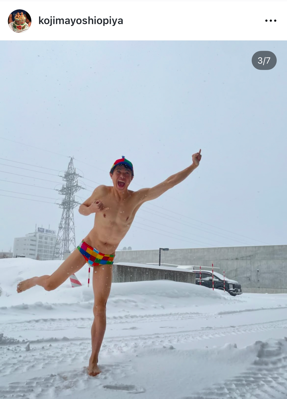 小島よしおのインスタグラムから
