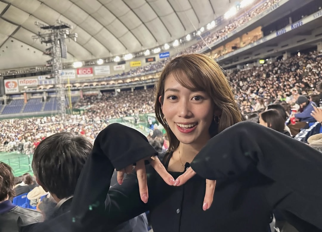 中川安奈アナのインスタグラムから