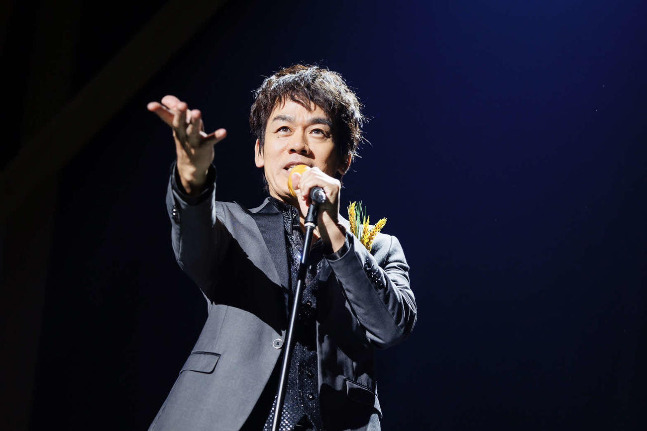 「AGRImanSHOW for AGRIman」をスタートさせた森崎博之（提供写真、撮影・鑓水雄介）