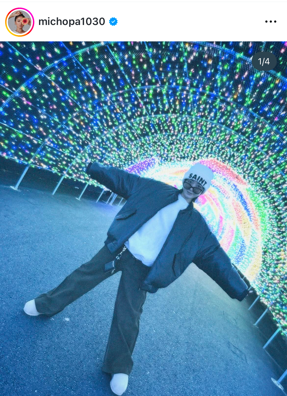 みちょぱのインスタグラムから