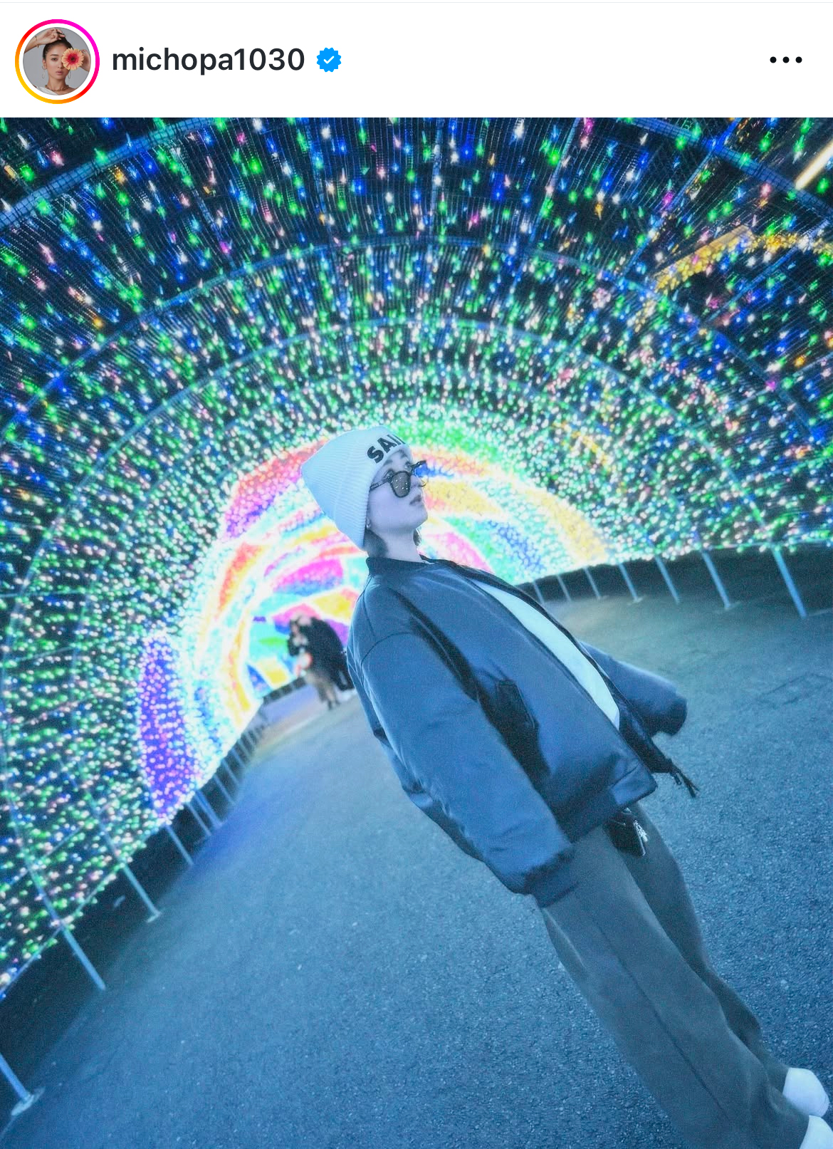 みちょぱのインスタグラムから