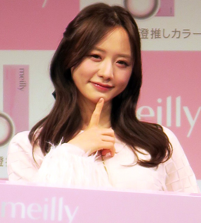 「meily(メイリー)新商品発表会」に登場した森香澄