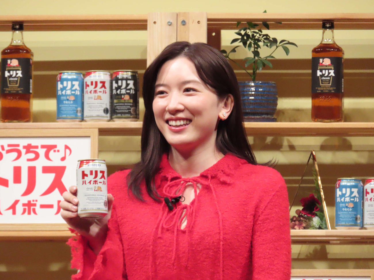 サントリートリス新CM発表会に出席した永野芽郁