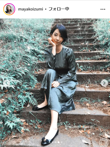 小泉麻耶のインスタグラムから