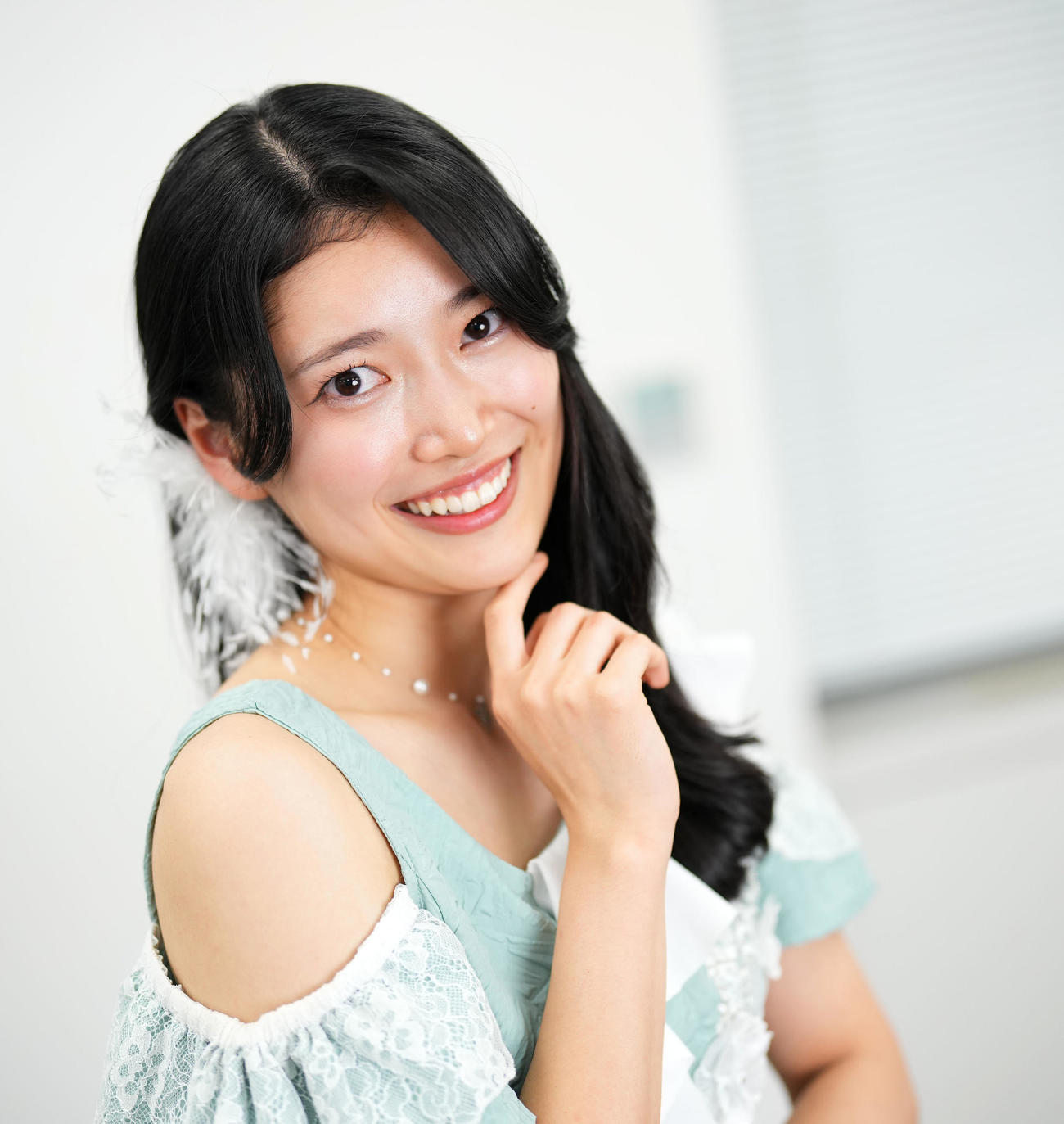 Merci Merciの石川英利佳（撮影・横山健太）