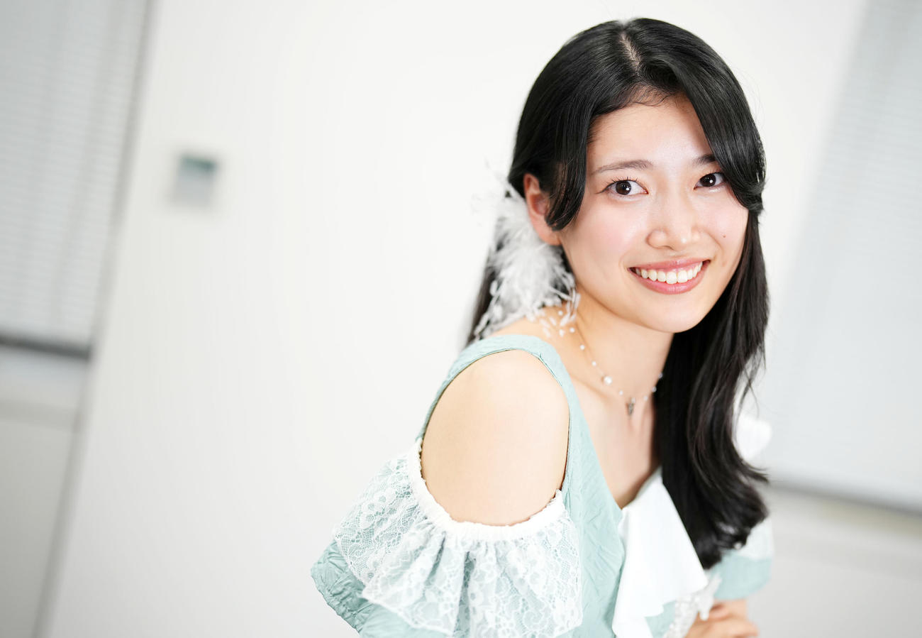 Merci Merciの石川英利佳（撮影・横山健太）