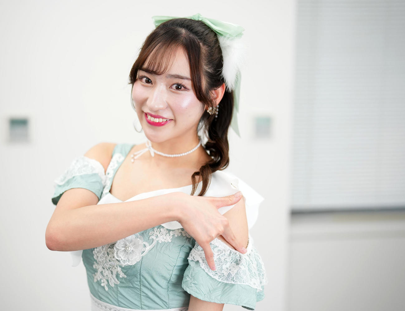 Merci Merciの内田ゆめ（撮影・横山健太）