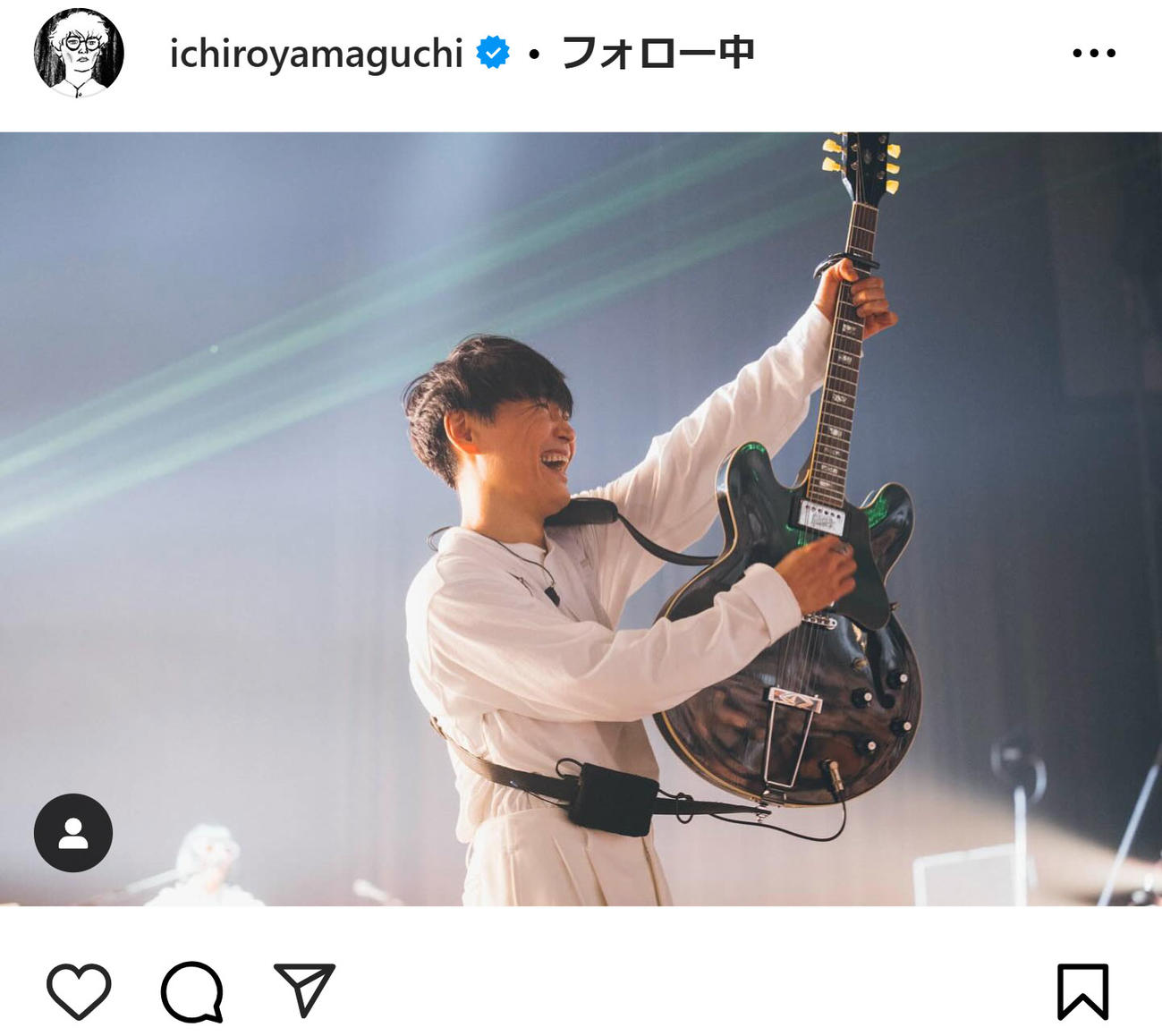 山口一郎のインスタグラムから