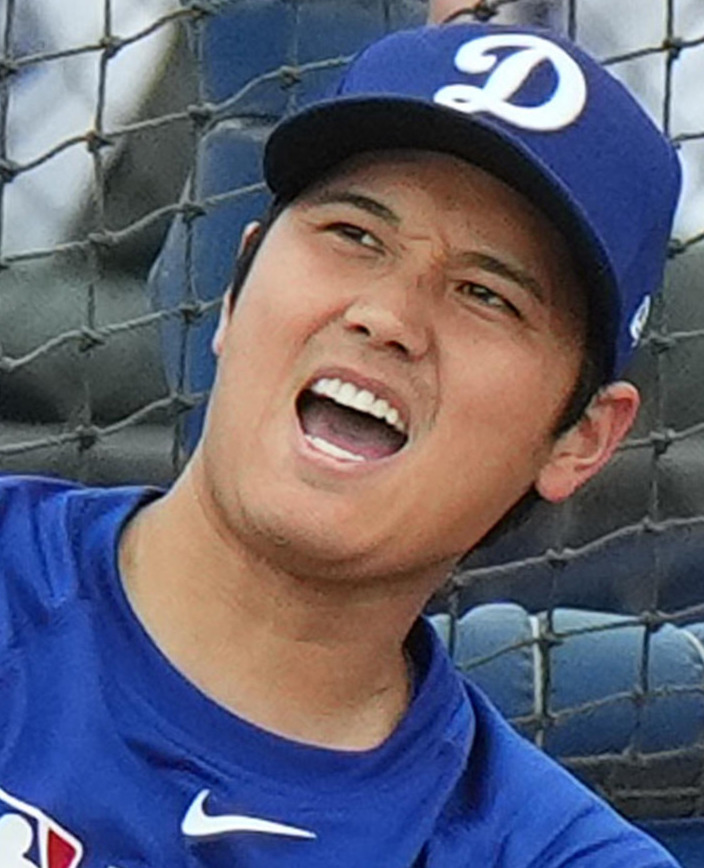 ドジャース大谷翔平（25年2月撮影）