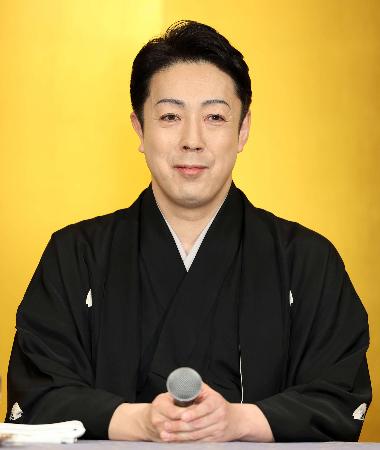 八代目尾上菊五郎を襲名する尾上菊之助（撮影・鈴木正人）