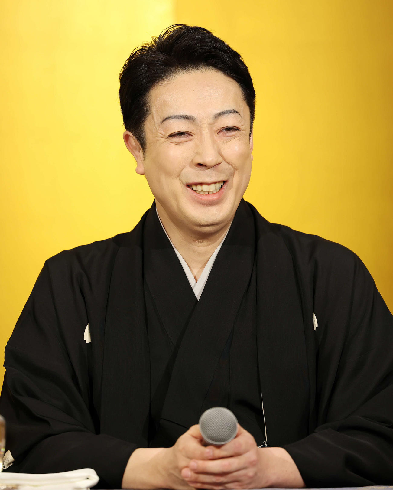 八代目尾上菊五郎を襲名する尾上菊之助（撮影・鈴木正人）