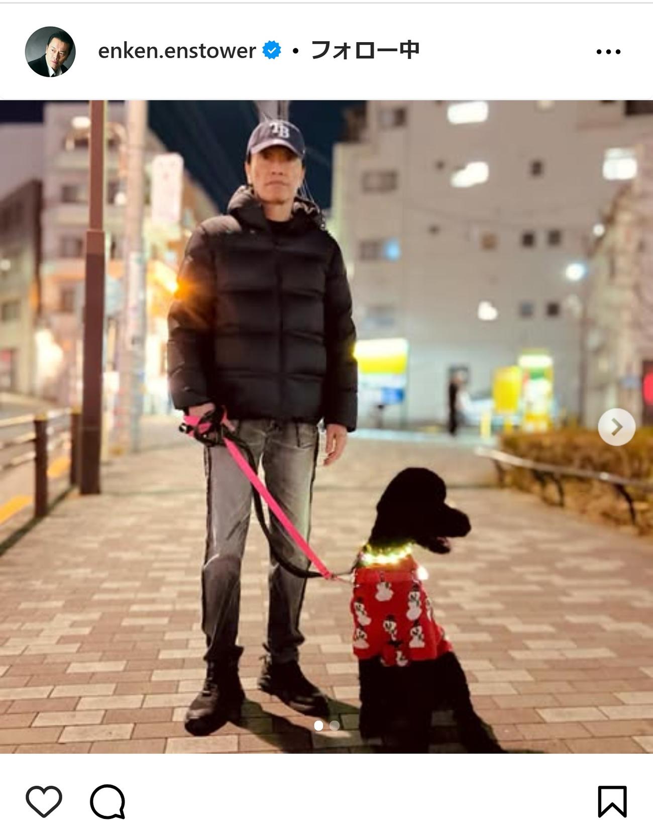 遠藤憲一のインスタグラムから